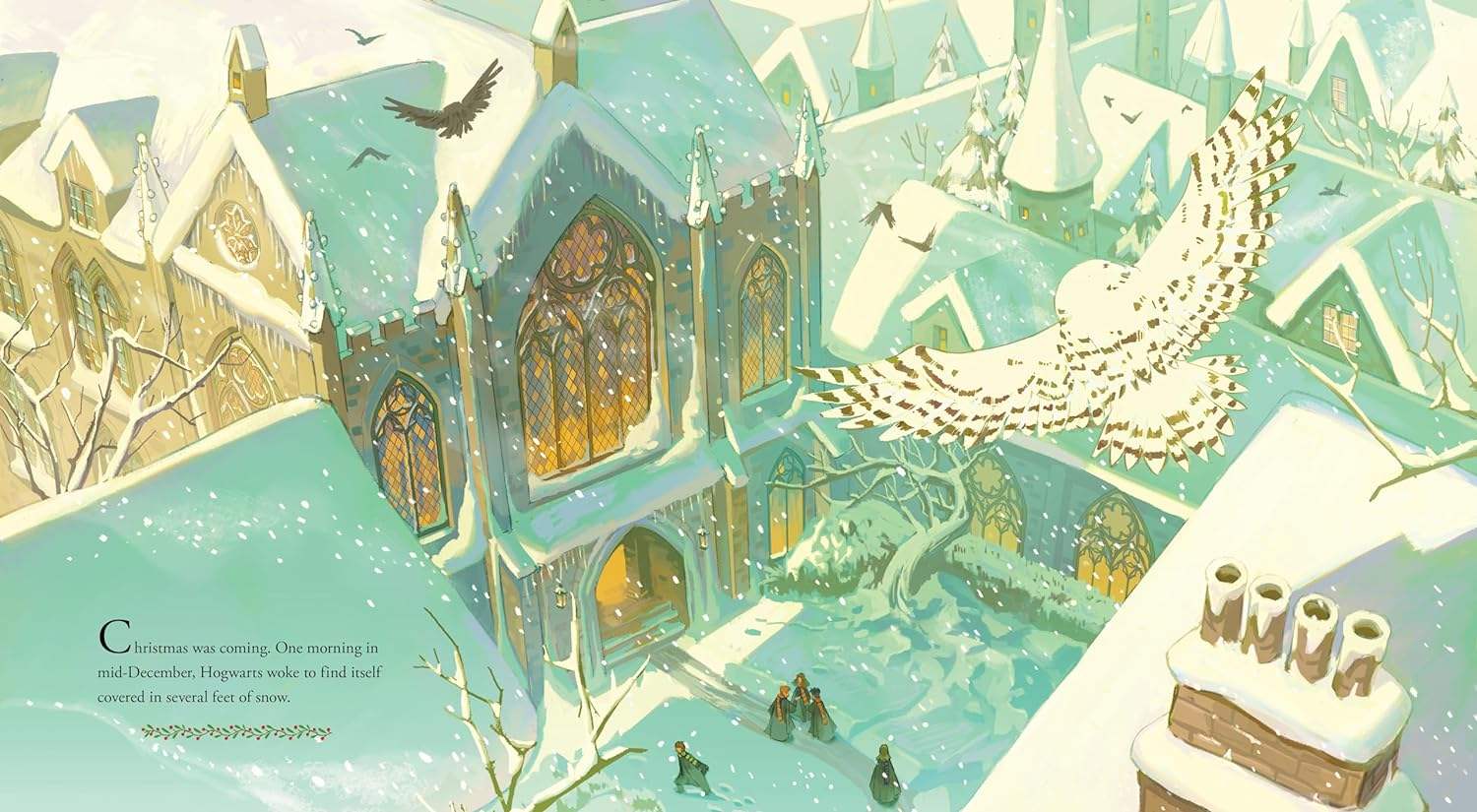 Christmas at Hogwarts - Olleke Wizarding Shop Amsterdam