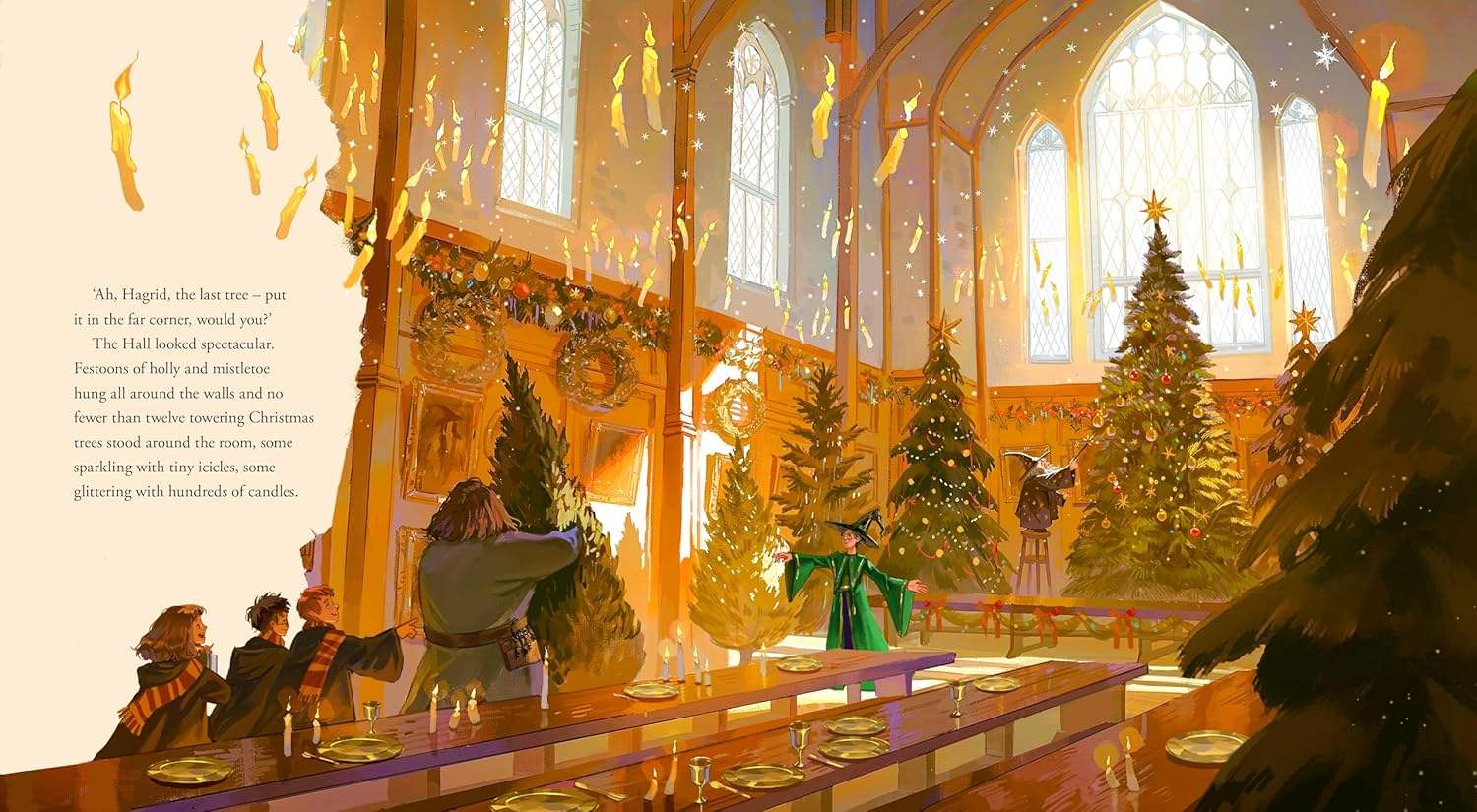 Christmas at Hogwarts - Olleke Wizarding Shop Amsterdam