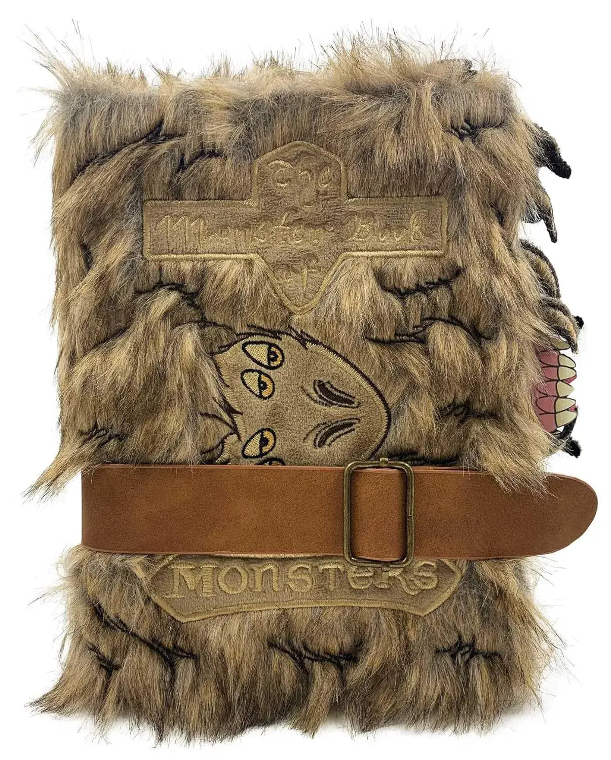 Harry Potter: Monster Book of Monsters Plush Journal - Olleke Wizarding Shop Amsterdam