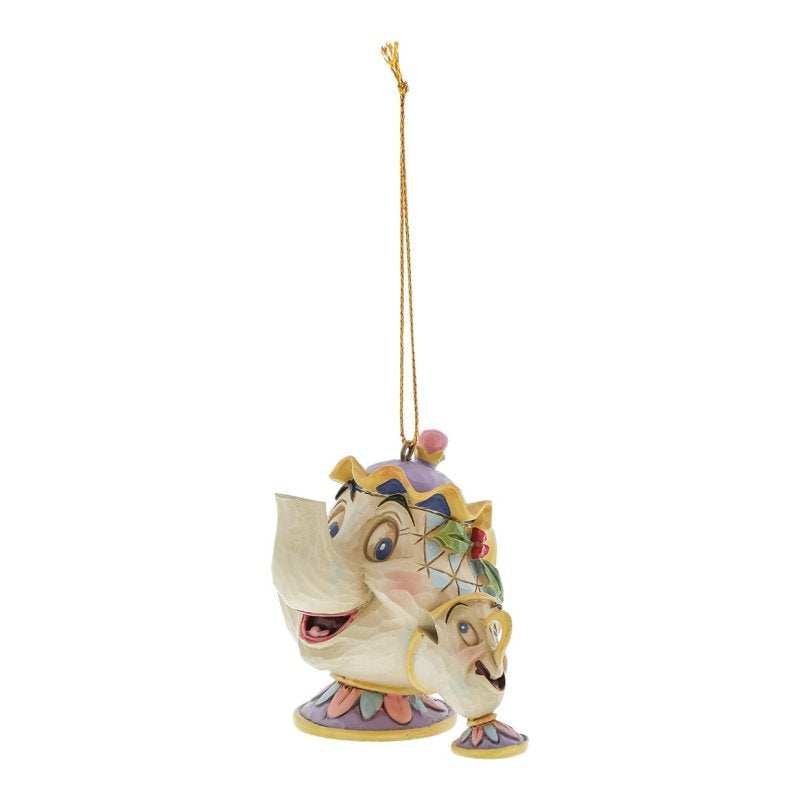 Mrs Potts & Chip Hanging Ornament by Disney Traditions