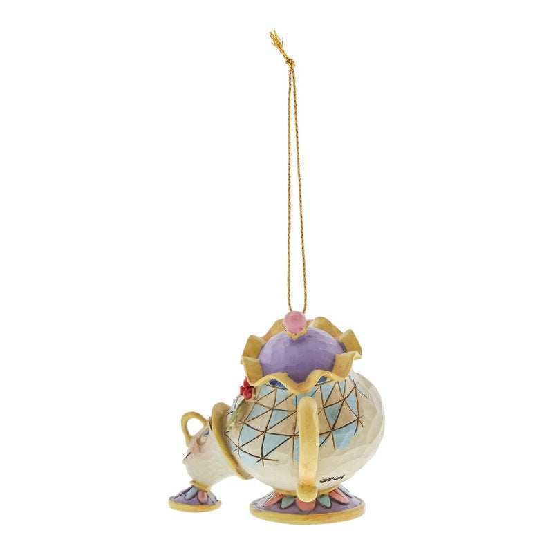 Mrs Potts & Chip Hanging Ornament by Disney Traditions