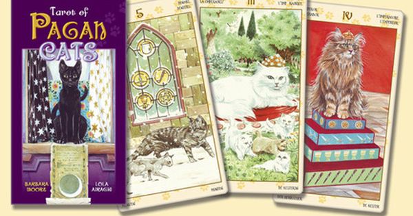 Tarot Of Pagan Cats - Olleke Wizarding Shop Amsterdam