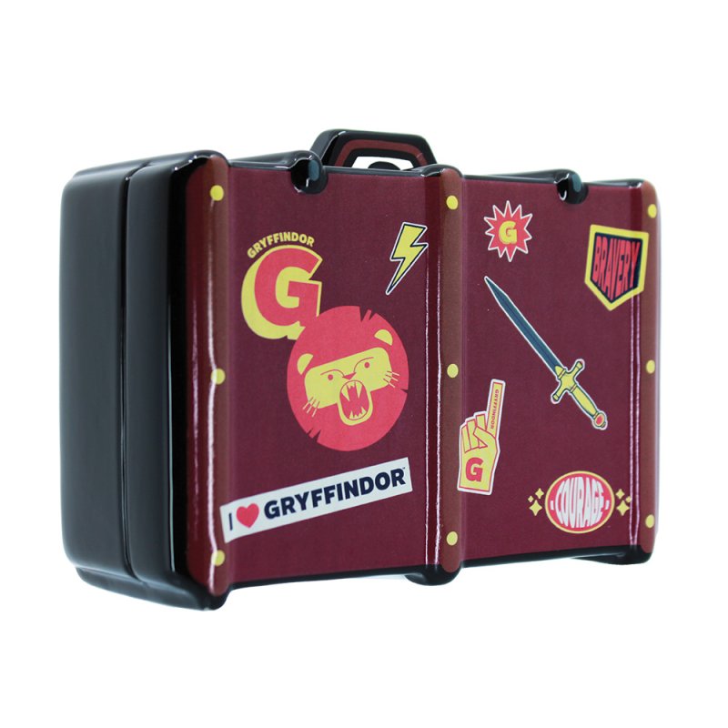 Gryffindor Suitcase Money Bank - Olleke Wizarding Shop Amsterdam