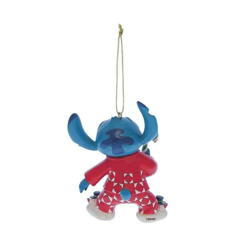 Stitch in Christmas PJ Hanging Ornament by Disney Traditions