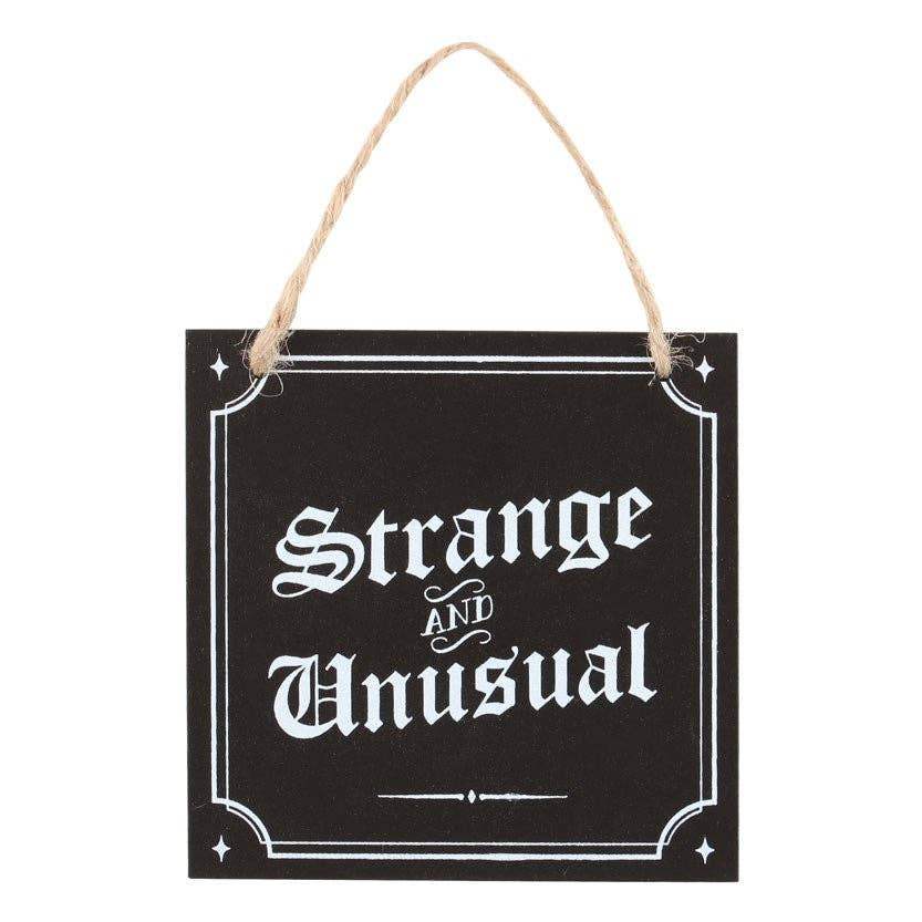 Strange and Unusual Hanging Sign - Olleke Wizarding Shop Amsterdam