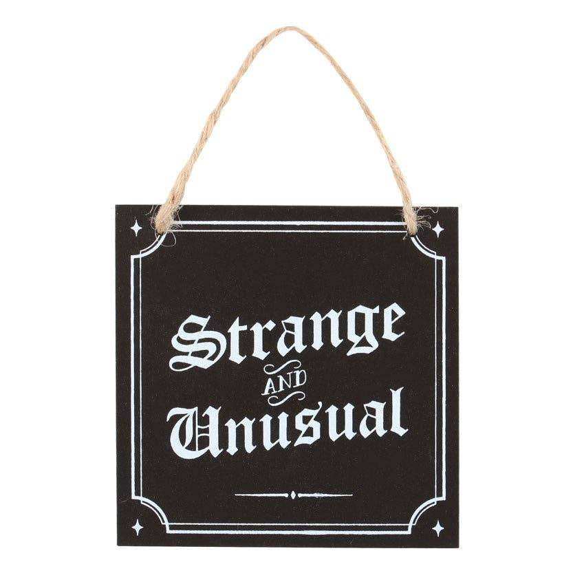 Strange and Unusual Hanging Sign - Olleke Wizarding Shop Amsterdam