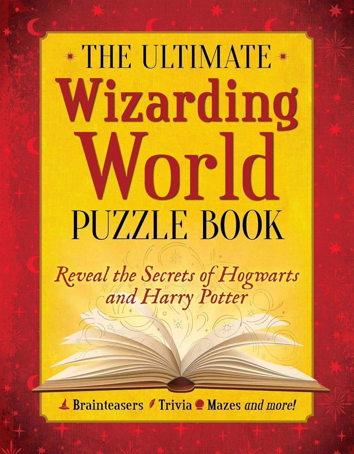 The Ultimate Wizarding World Puzzle Book: Reveal the secrets of Hogwarts and Harry Potter - Olleke Wizarding Shop Amsterdam