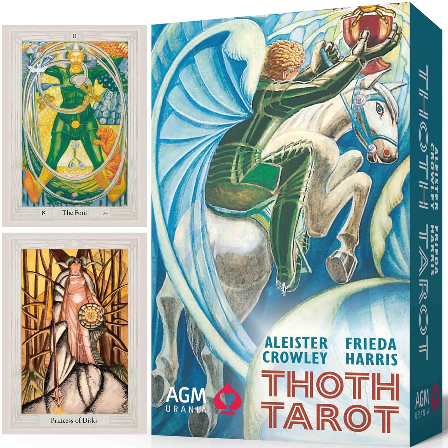 Aleister Crowley Thoth Tarot - Olleke Wizarding Shop Amsterdam