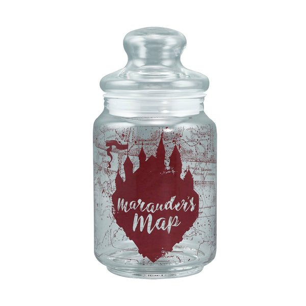 Harry Potter Marauder's Map Glass Jar