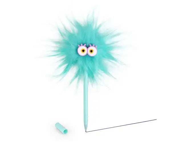 Monsterhead pencil Funky Blue - Olleke Wizarding Shop Amsterdam