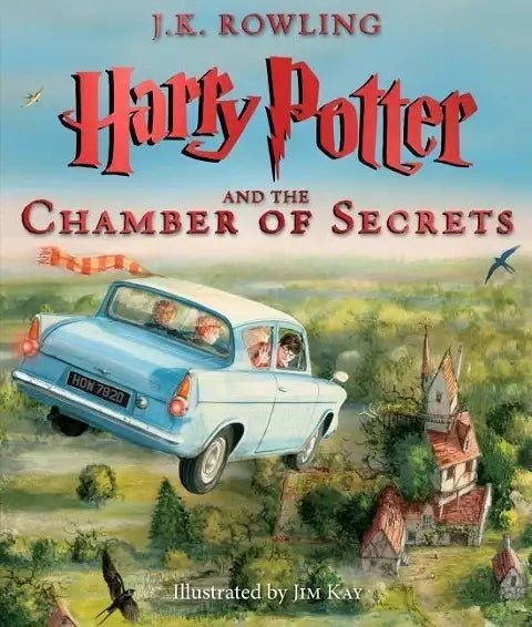 Harry Potter & The Chamber Of Secrets: The Illustrated Edition - Olleke Wizarding Shop Amsterdam