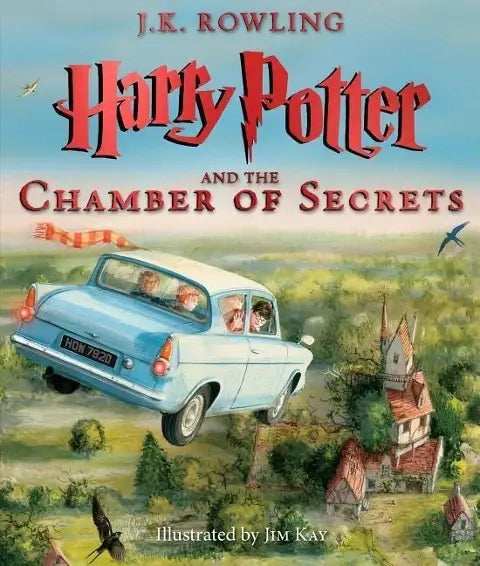 Harry Potter & The Chamber Of Secrets: The Illustrated Edition - Olleke Wizarding Shop Amsterdam