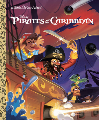 Pirates of the Caribbean (Little Golden Book) - Olleke Wizarding Shop Amsterdam