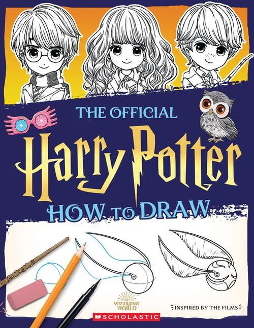 Official Harry Potter How to Draw - Olleke Wizarding Shop Amsterdam