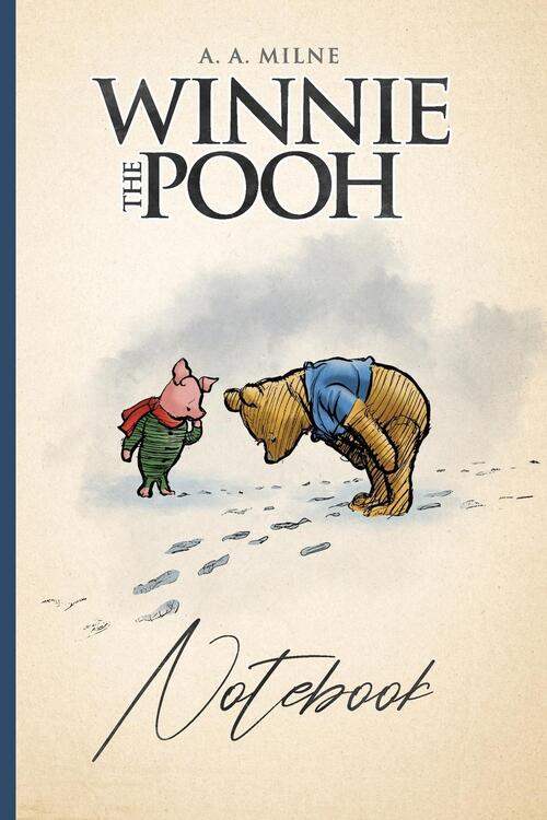 Winnie the Pooh Notebook - Olleke Wizarding Shop Amsterdam