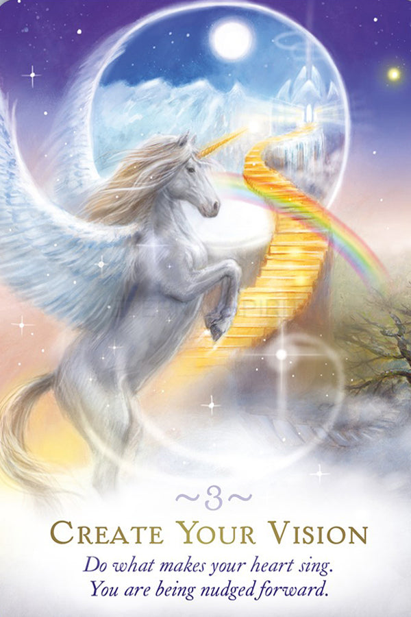The Magic of Unicorns Oracle Cards - Olleke Wizarding Shop Amsterdam