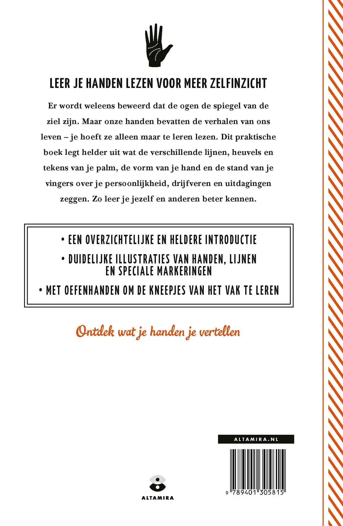 Handlezen Wat je handen je vertellen over je persoonlijkheid, drijfveren en uitdagingen - Olleke Wizarding Shop Amsterdam