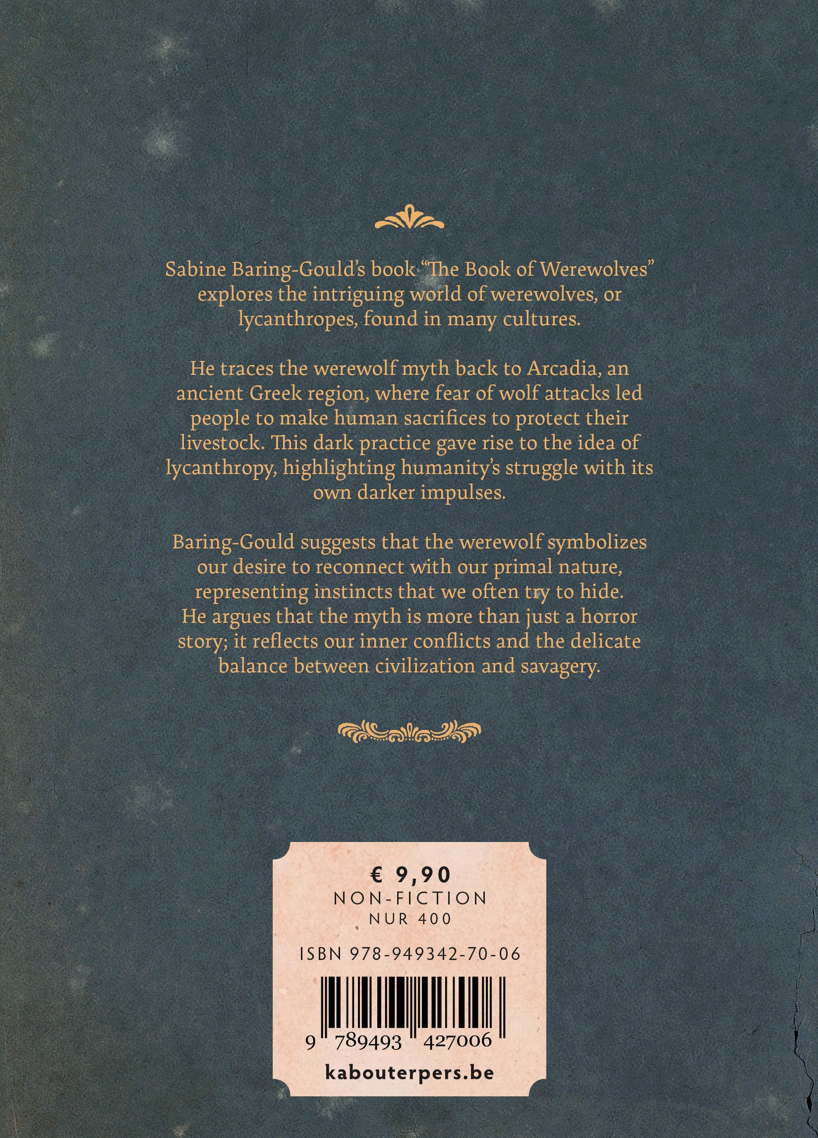 The Book of Werewolves - Olleke Wizarding Shop Amsterdam