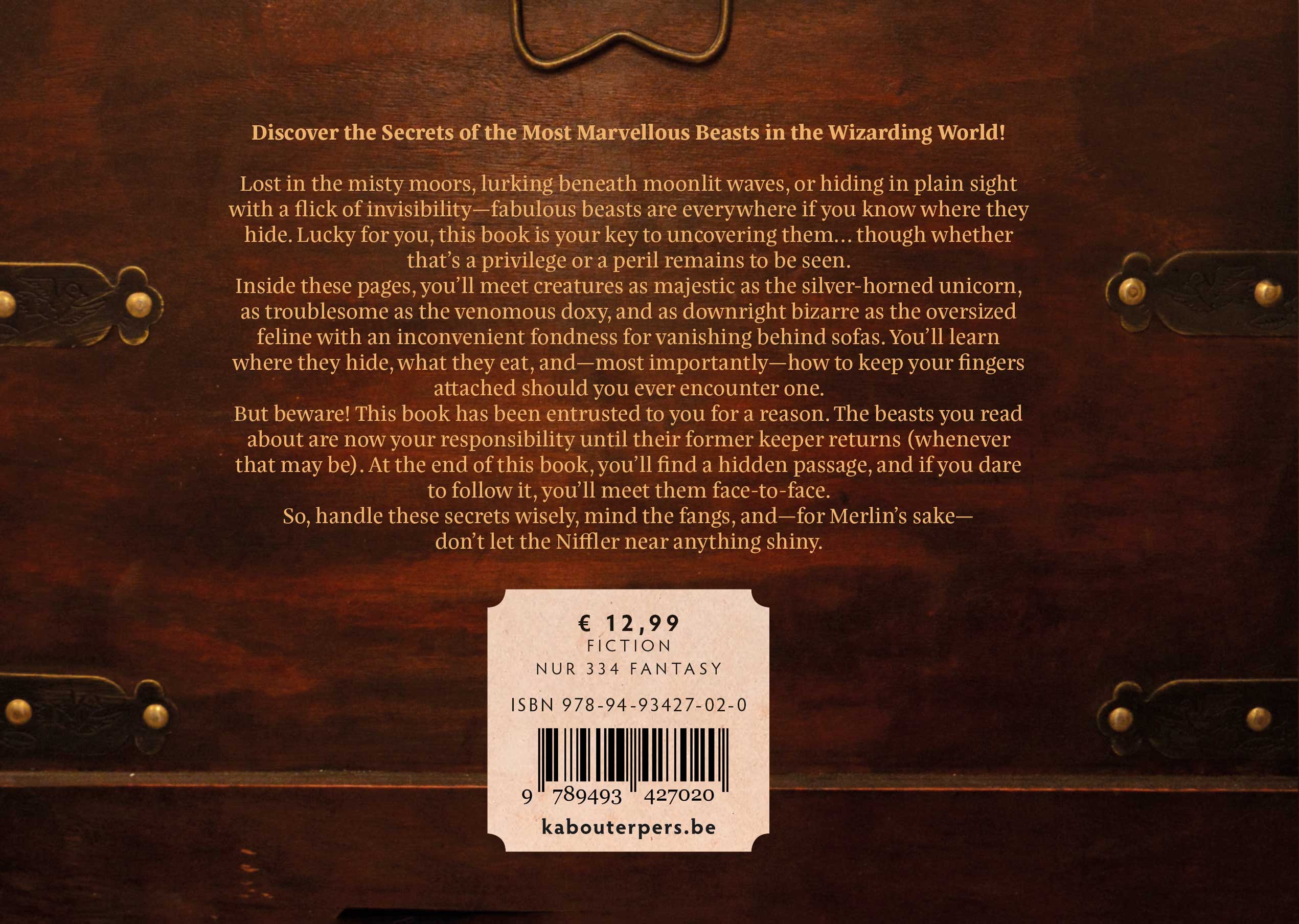 Fabulous beasts (and where to hide them) - Olleke Wizarding Shop Amsterdam