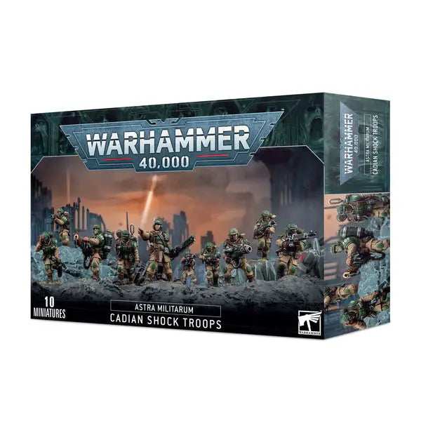 Astra Militarum Cadian Shock Troops - Olleke Wizarding Shop Amsterdam