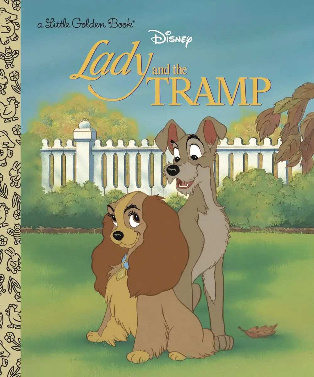 Lady & The Tramp (Little Golden Book) - Olleke Wizarding Shop Amsterdam