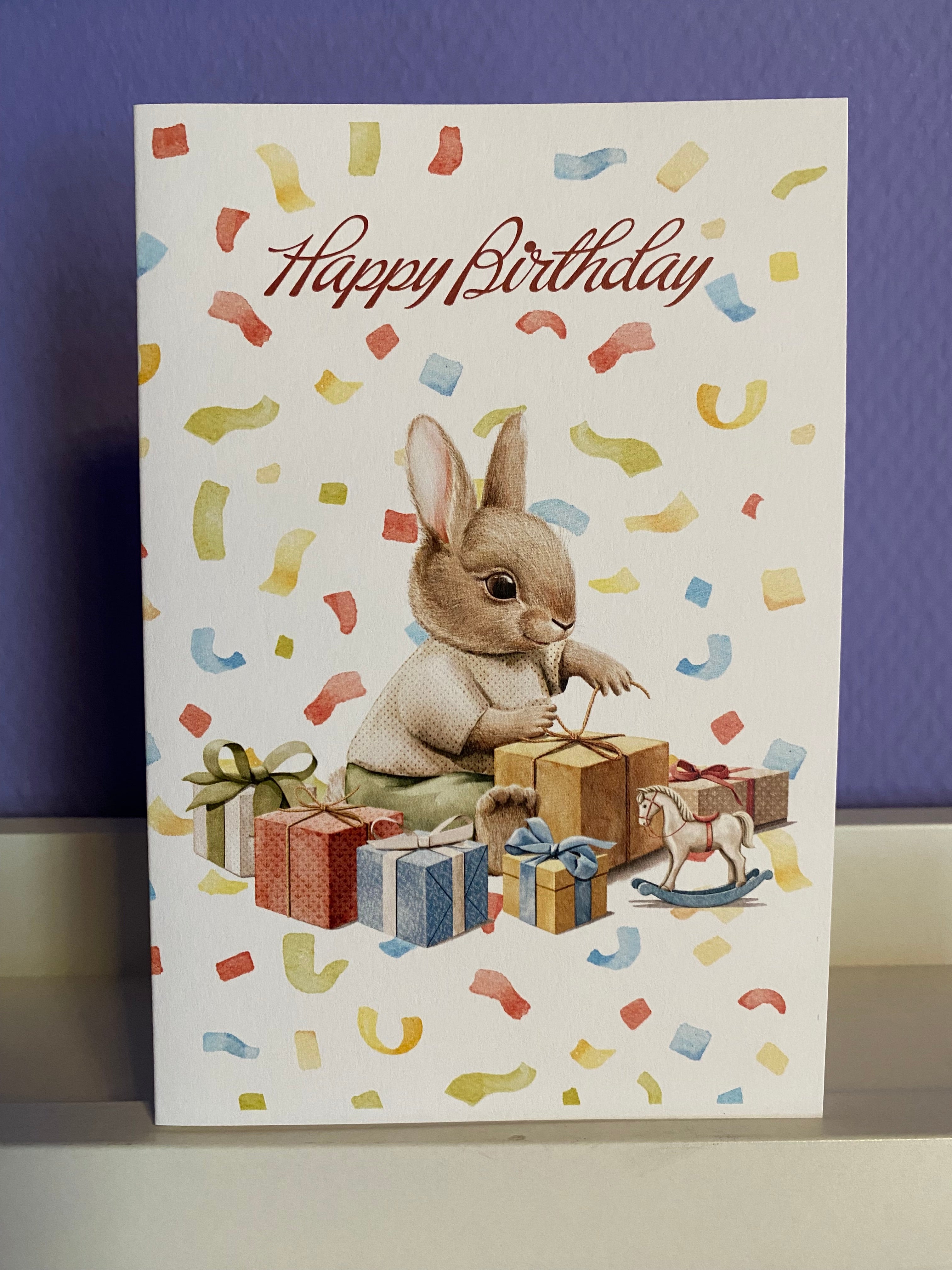 Happy Birthday! Greeting card - Olleke Wizarding Shop Amsterdam