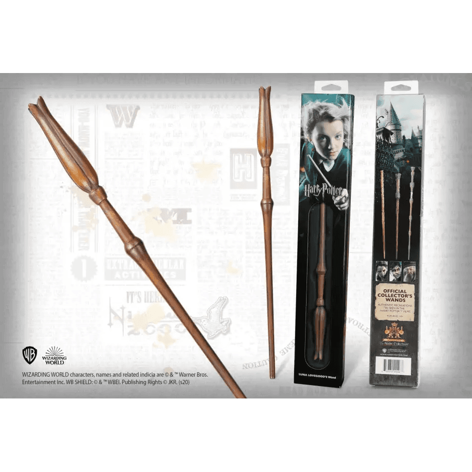Luna Lovegood Wand - Olleke Wizarding Shop Amsterdam