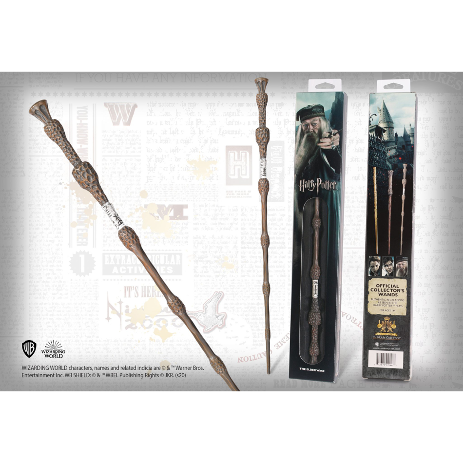 Albus Dumbledore Wand - Olleke Wizarding Shop Amsterdam