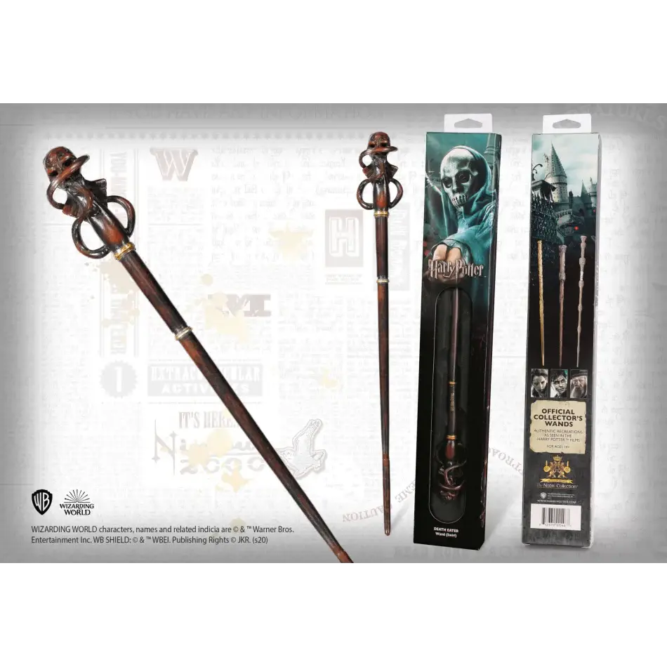 Death Eater Wand Swirl - Olleke Wizarding Shop Amsterdam