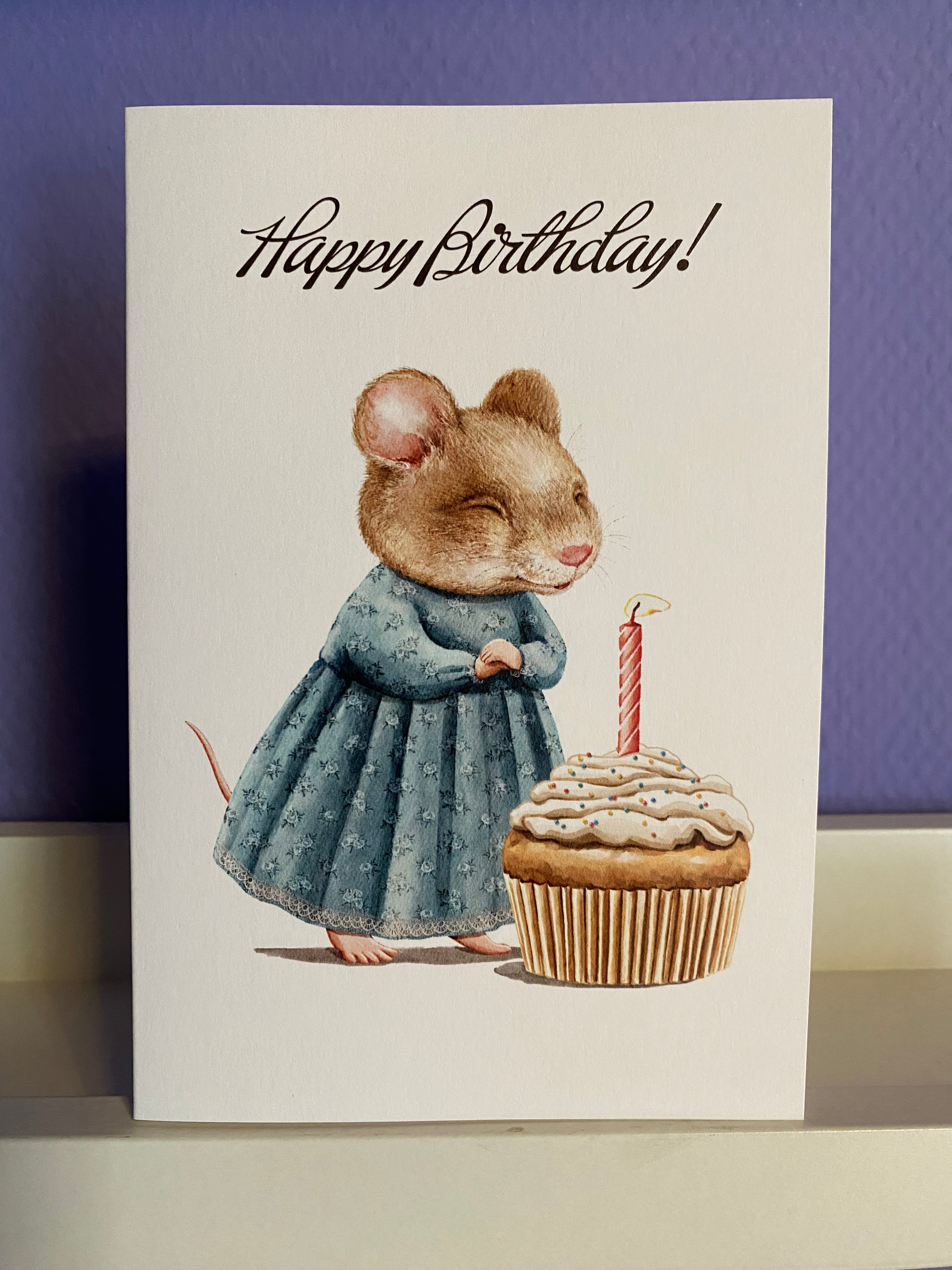Happy Birthday! Greeting card - Olleke Wizarding Shop Amsterdam