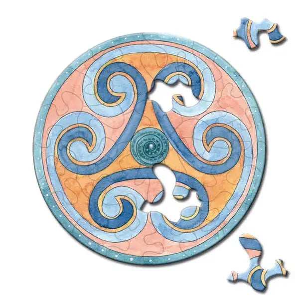 Optical illusion Mini Puzzle Curls - Olleke Wizarding Shop Amsterdam