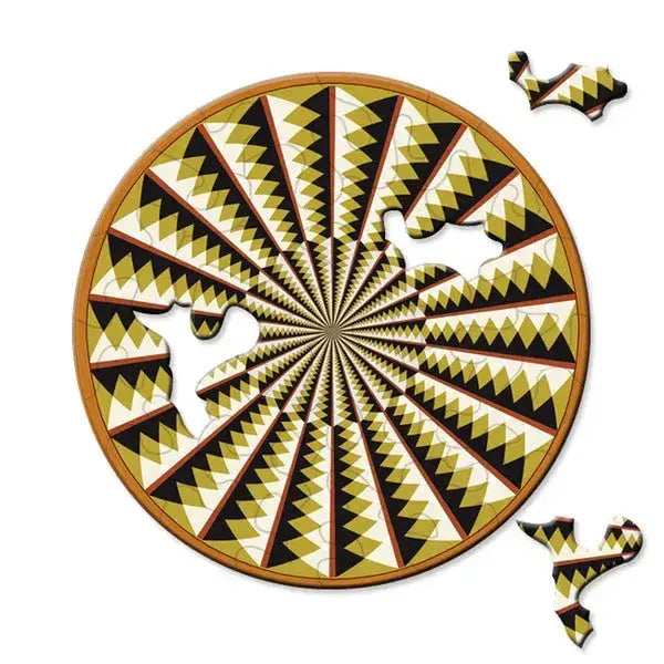 Optical illusion Mini Puzzle Carousel - Olleke Wizarding Shop Amsterdam