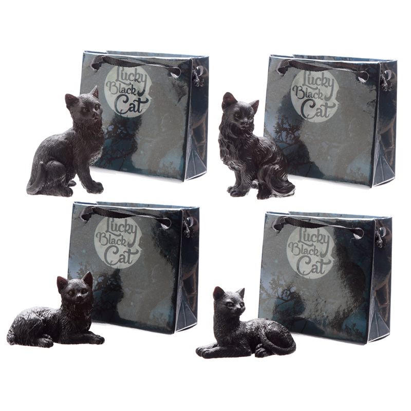 Black Lucky Cat - Olleke Wizarding Shop Amsterdam