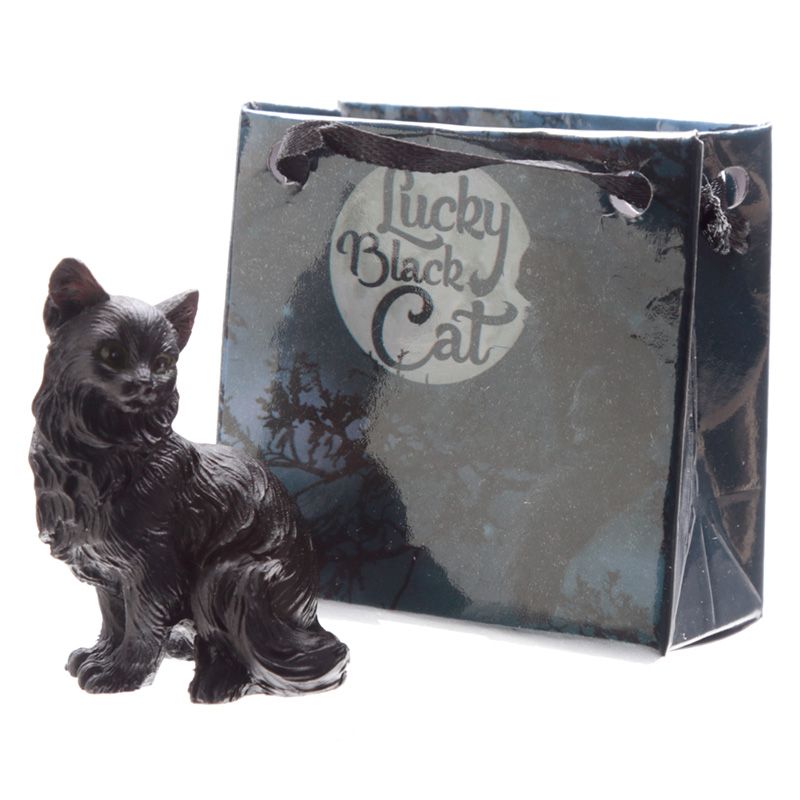 Black Lucky Cat - Olleke Wizarding Shop Amsterdam