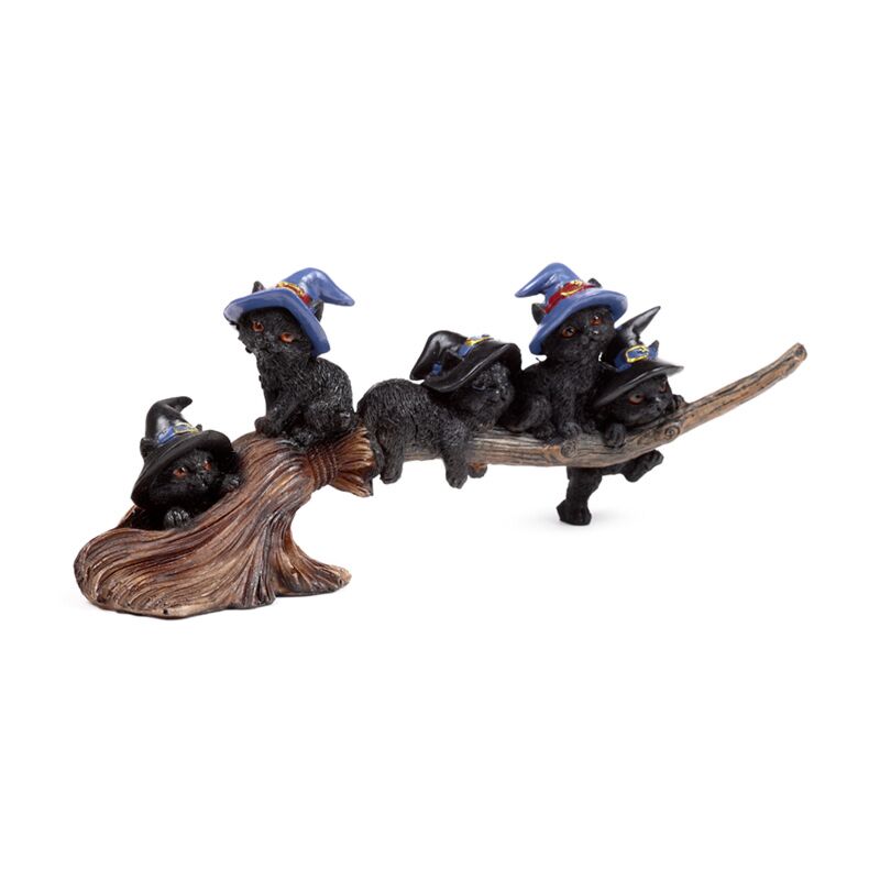 Black Cats on a Witches Broom - Olleke Wizarding Shop Amsterdam