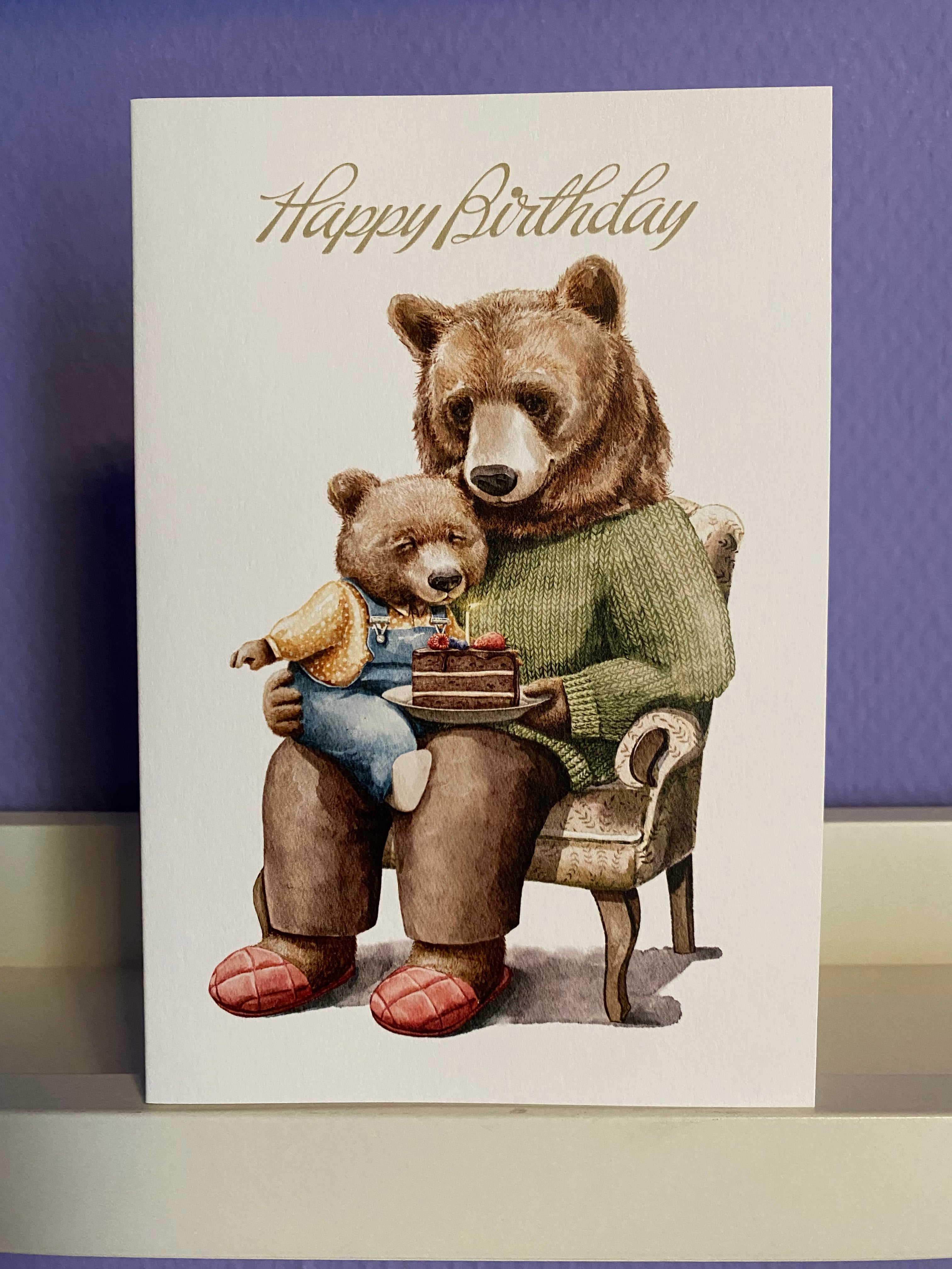 Happy Birthday! Greeting card - Olleke Wizarding Shop Amsterdam