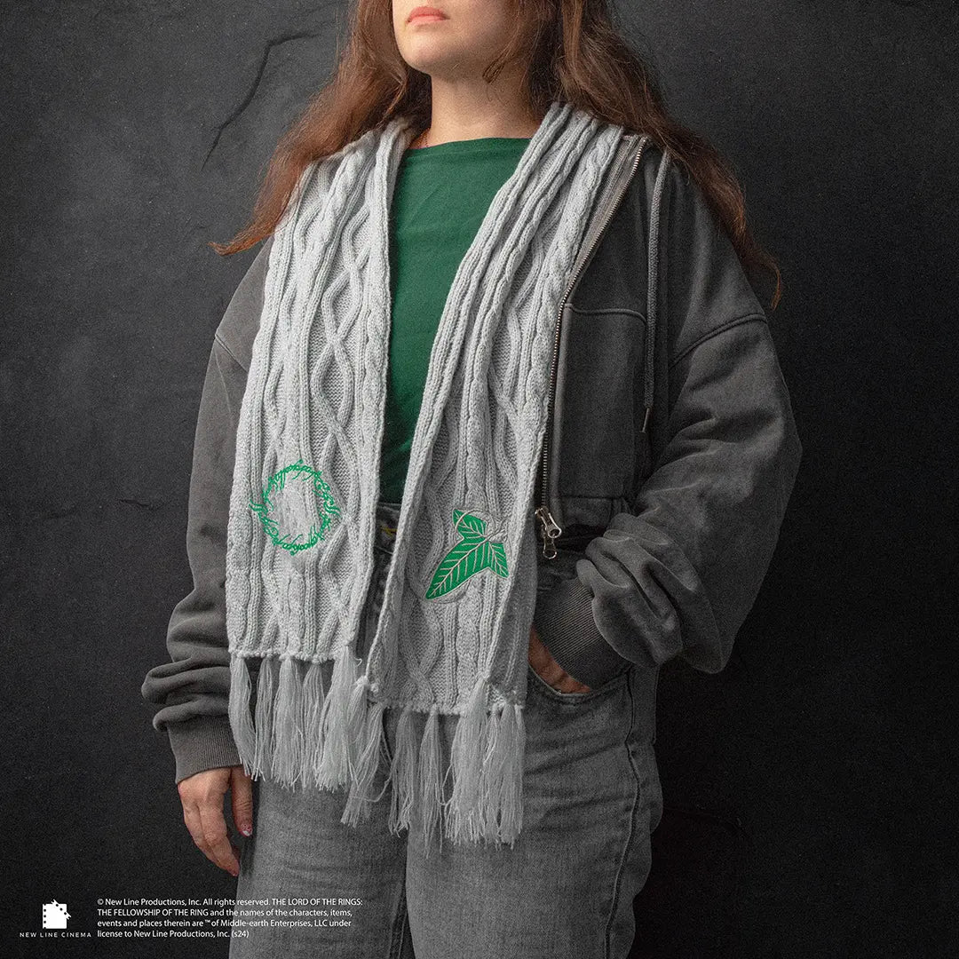 Lord of the Rings Scarf Lorien leaf - Olleke Wizarding Shop Amsterdam