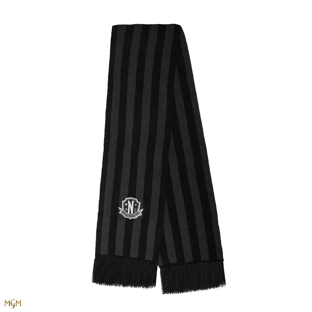 Wednesday Scarf Nevermore Academy black - Olleke Wizarding Shop Amsterdam