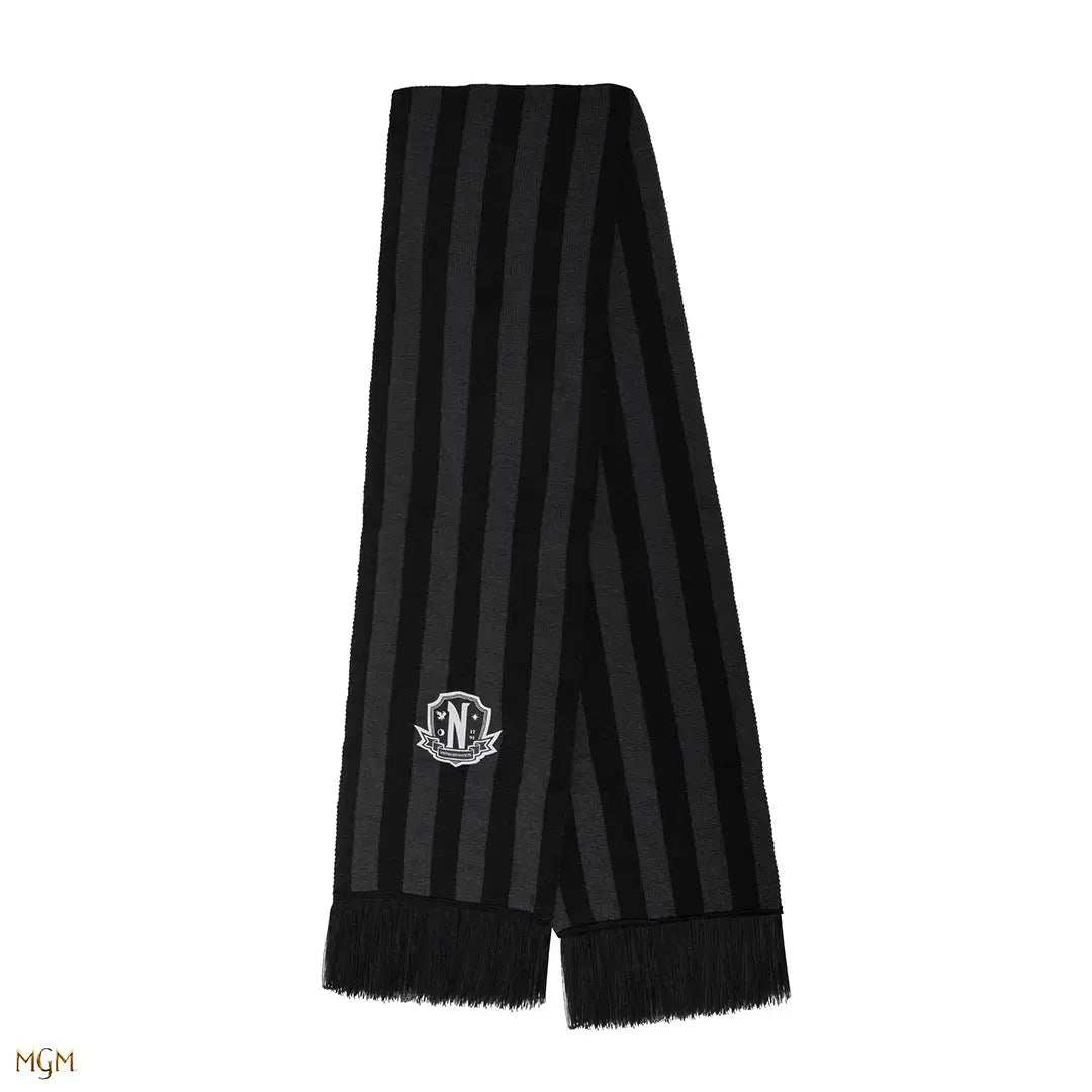 Wednesday Scarf Nevermore Academy black - Olleke Wizarding Shop Amsterdam