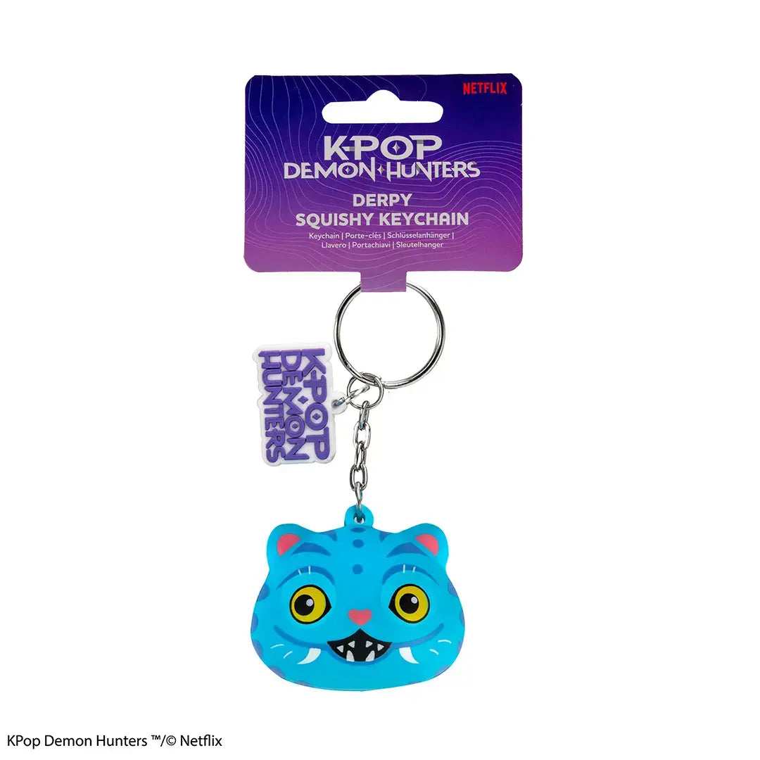 KPop Demon Hunters Squishy keychain - Derpy - Olleke Wizarding Shop Amsterdam