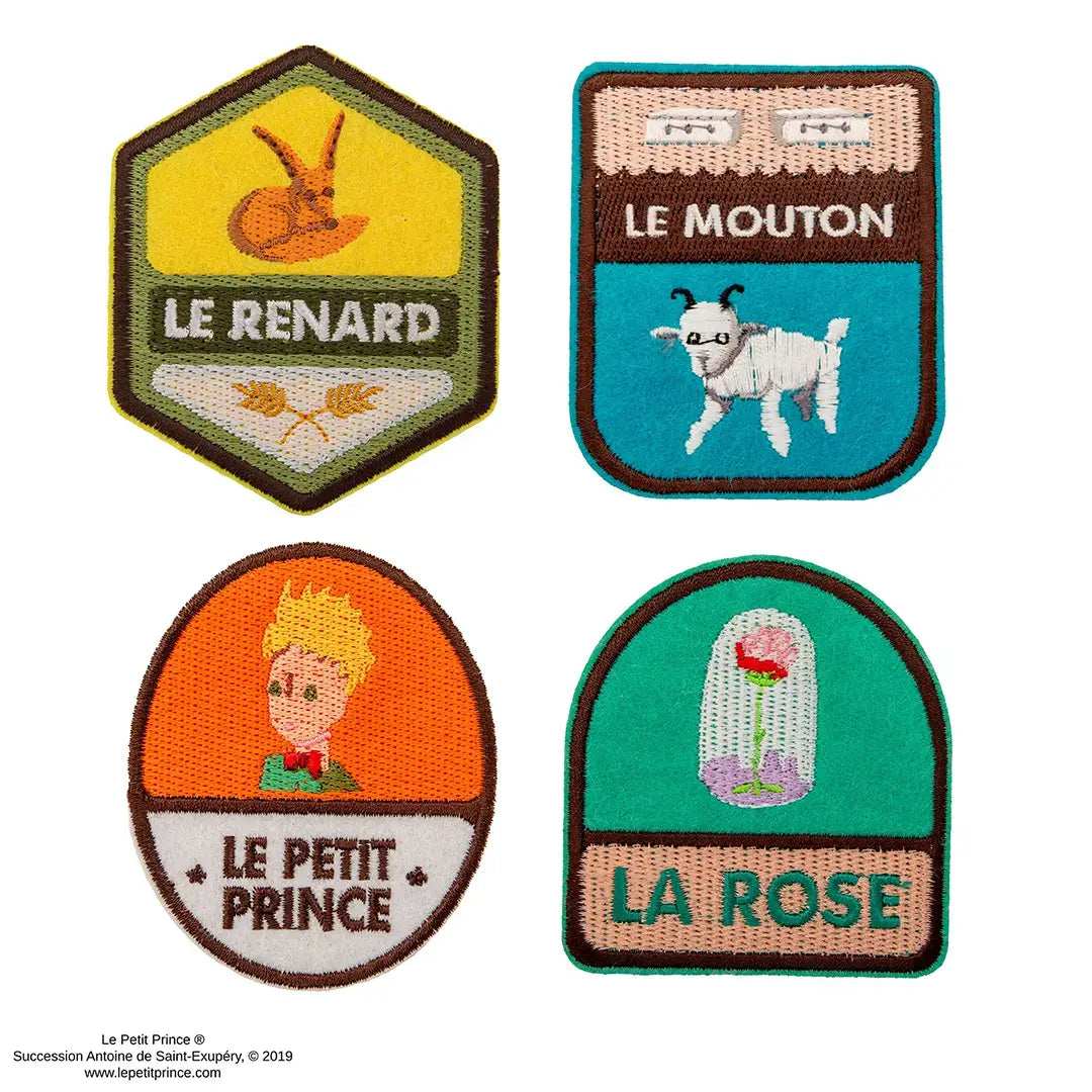 The Little Prince Patch Set of 4 - Olleke Wizarding Shop Amsterdam