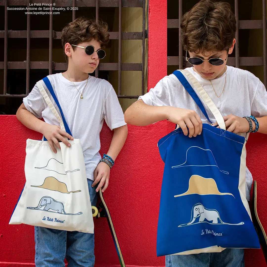 The Little Prince Tote Bag A Boa Constrictor Digesting an Elephant - Olleke Wizarding Shop Amsterdam