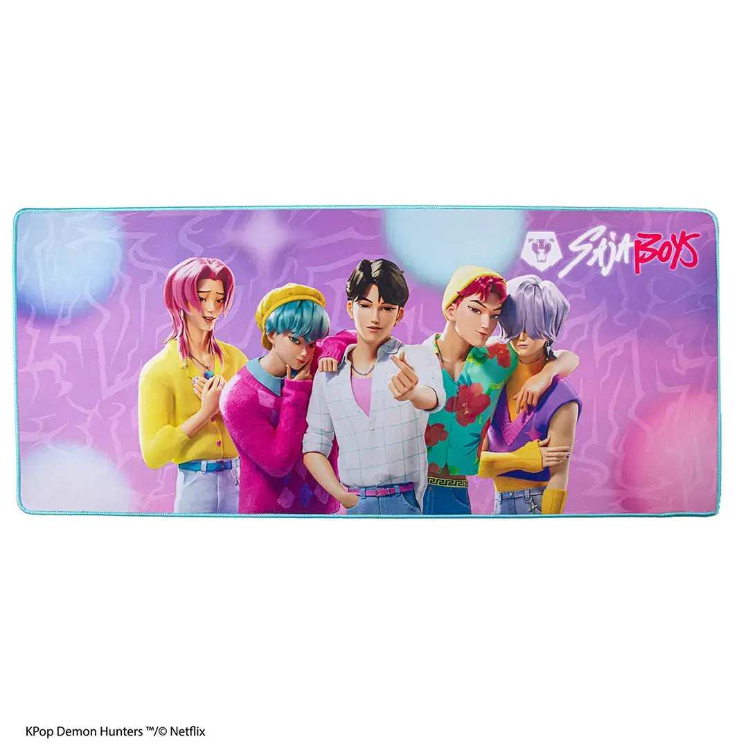 KPop Demon Hunters Desk mat XL - Saja Boys - Olleke Wizarding Shop Amsterdam