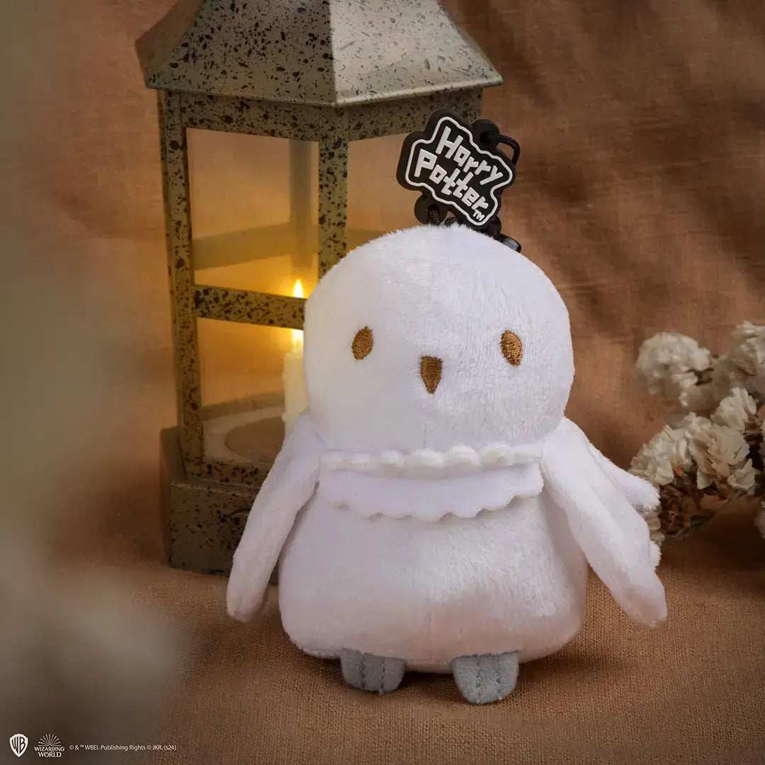 Harry Potter Keychain plush Hedwig - Olleke Wizarding Shop Amsterdam