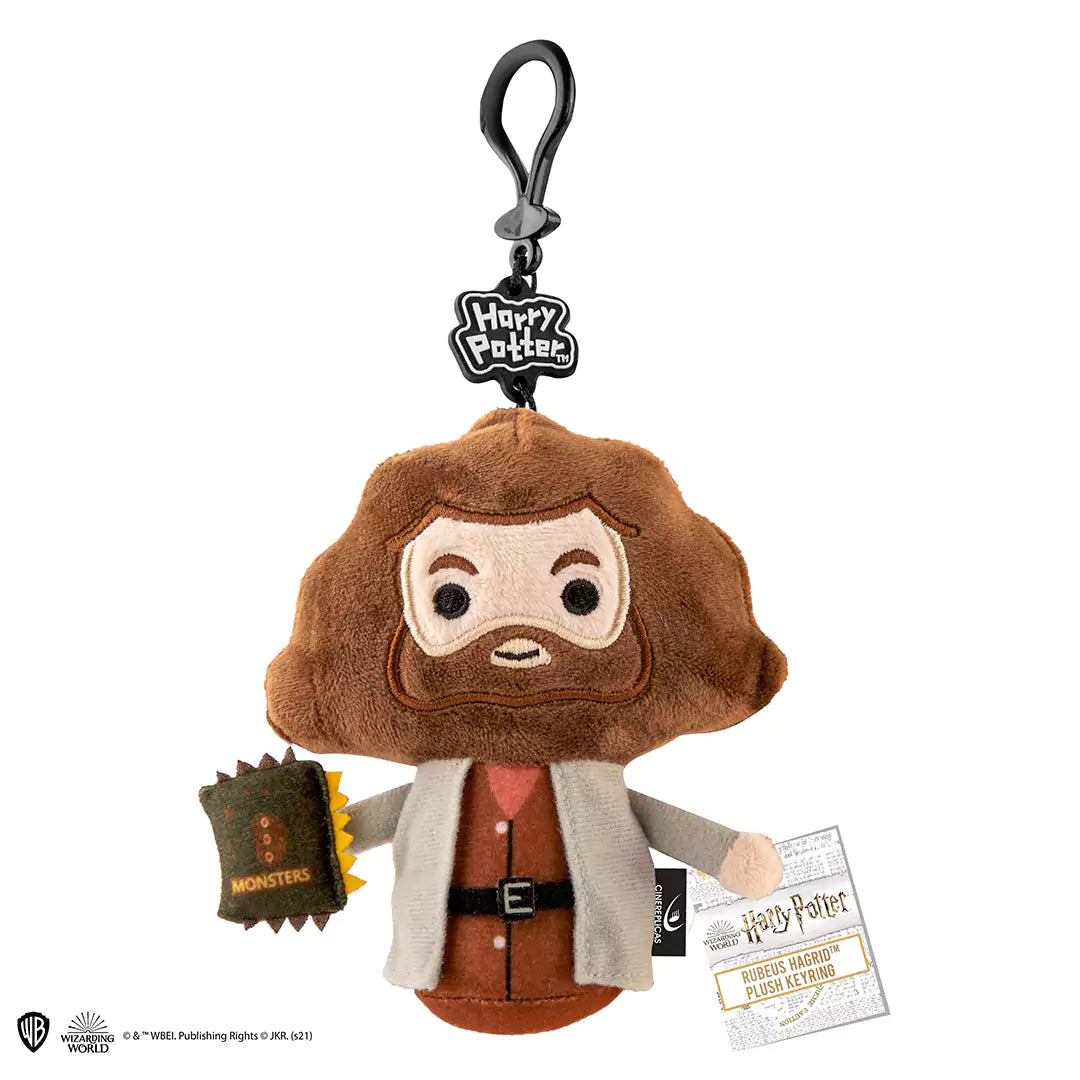 Rubeus Hagrid Plush Keyring - Olleke Wizarding Shop Amsterdam