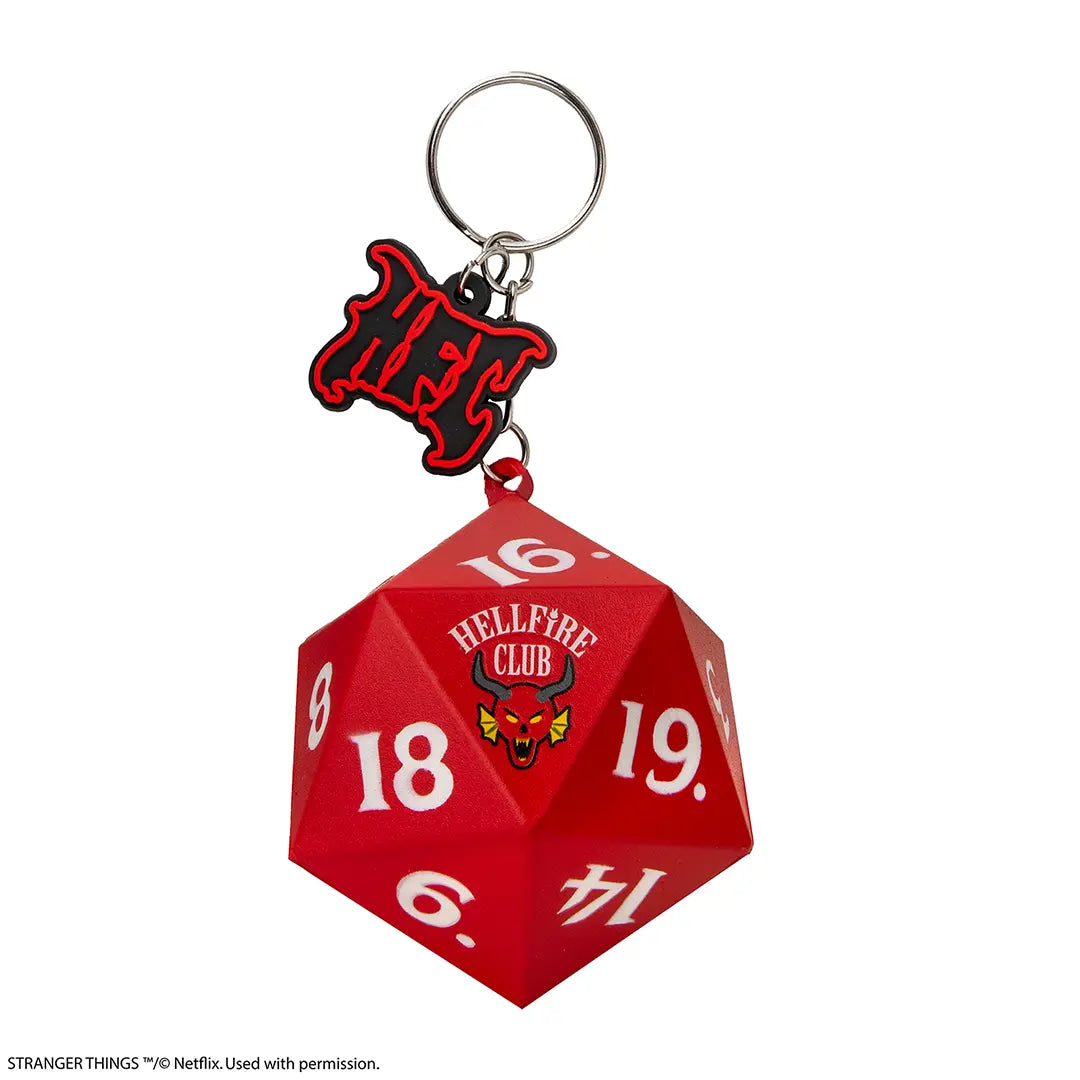 Stranger Things Squishy Keychain - Hellfire Club