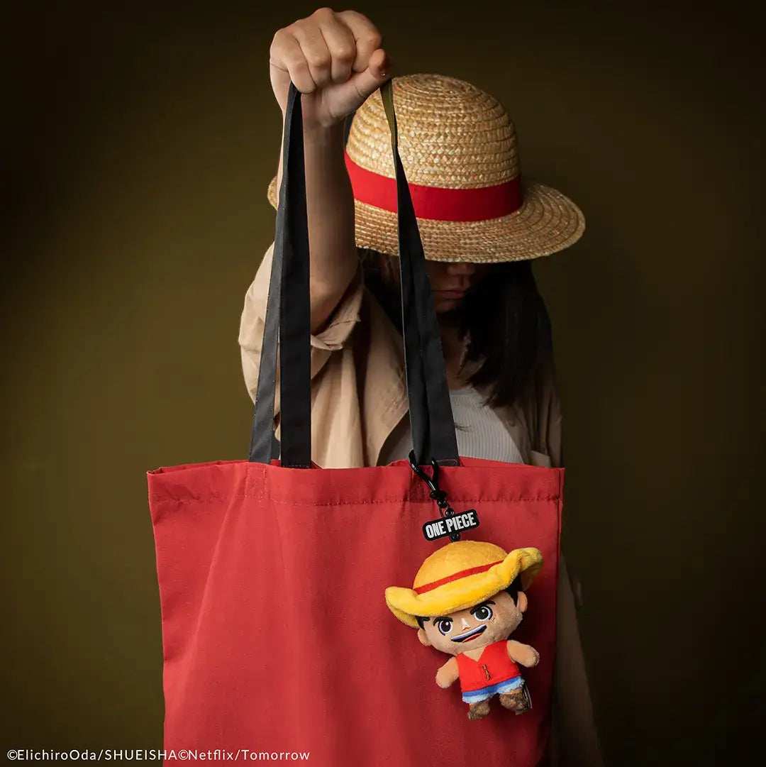 One Piece Keychain plush Luffy - Olleke Wizarding Shop Amsterdam