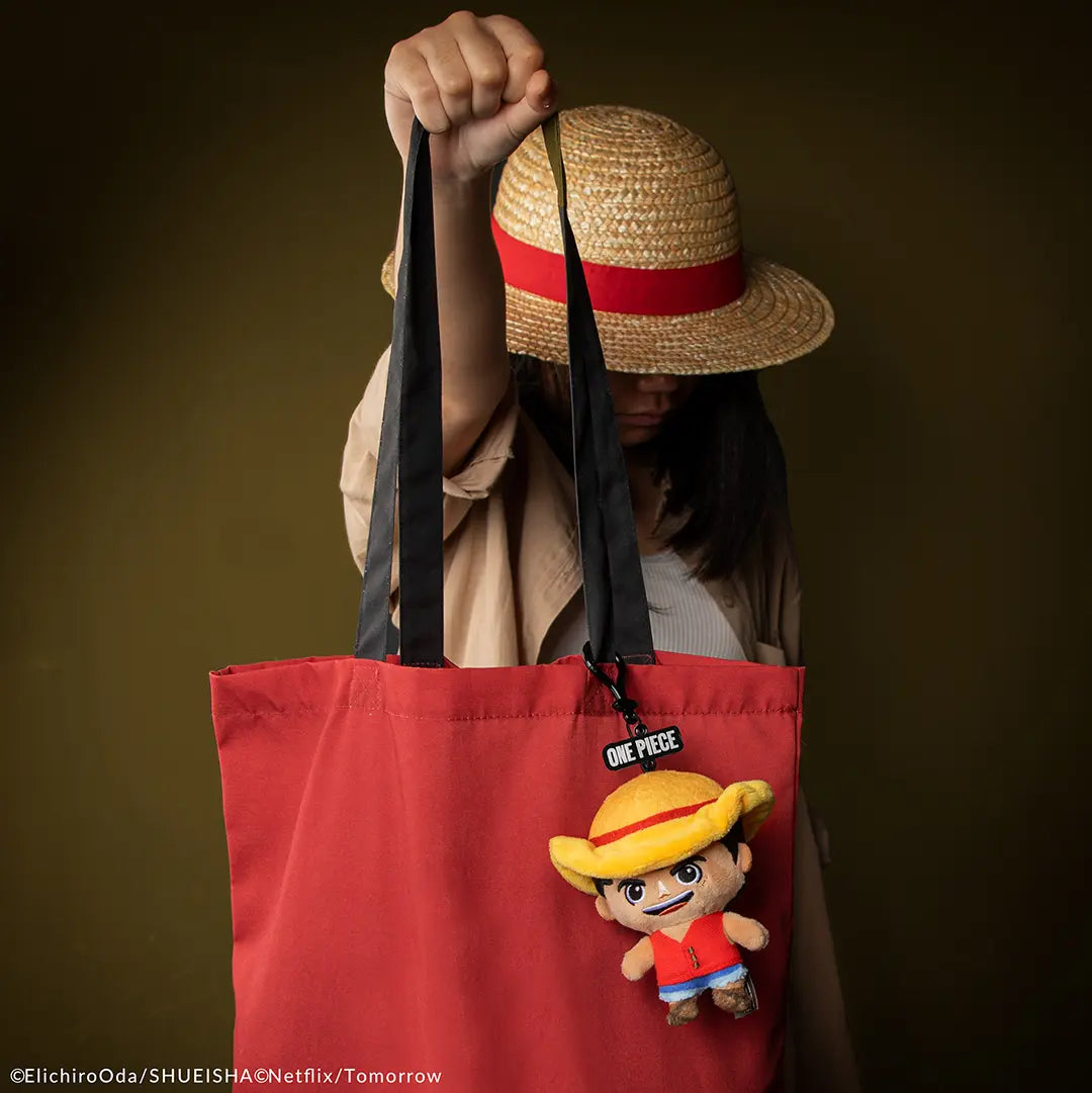 One Piece Keychain plush Luffy - Olleke Wizarding Shop Amsterdam