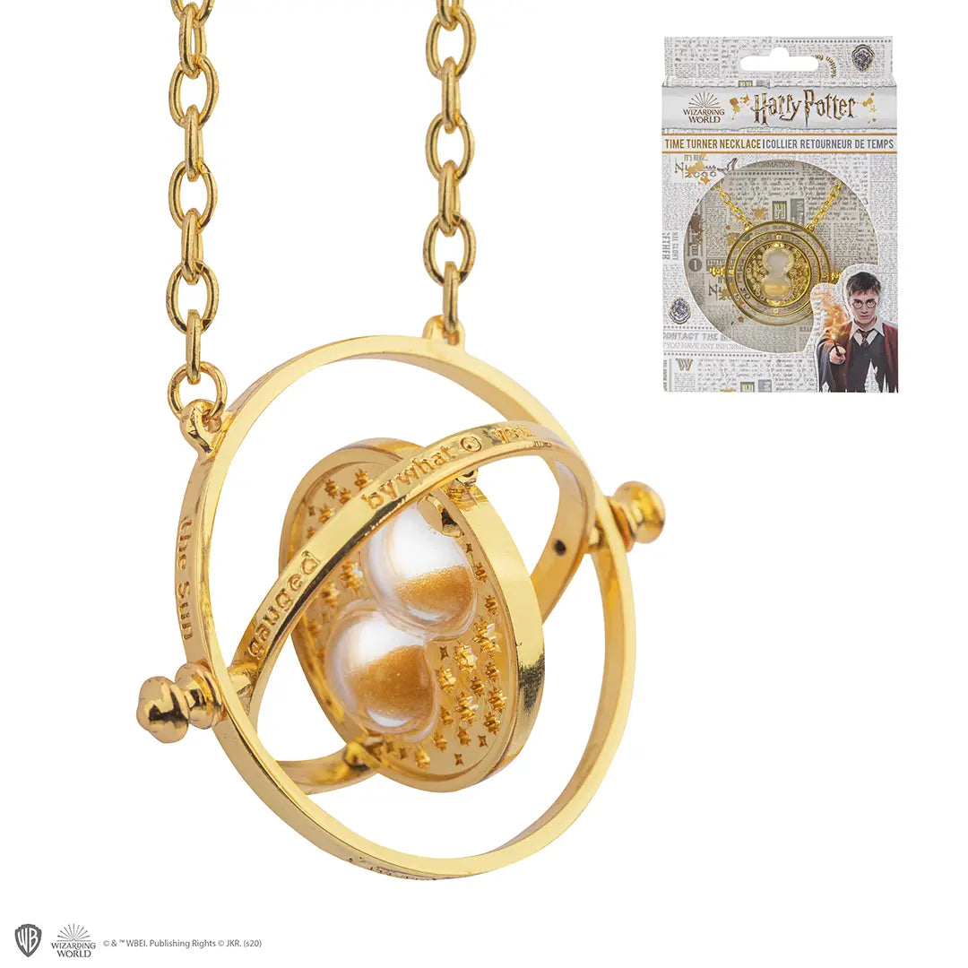 Harry Potter Spinning Time Turner Necklace - Olleke Wizarding Shop Amsterdam