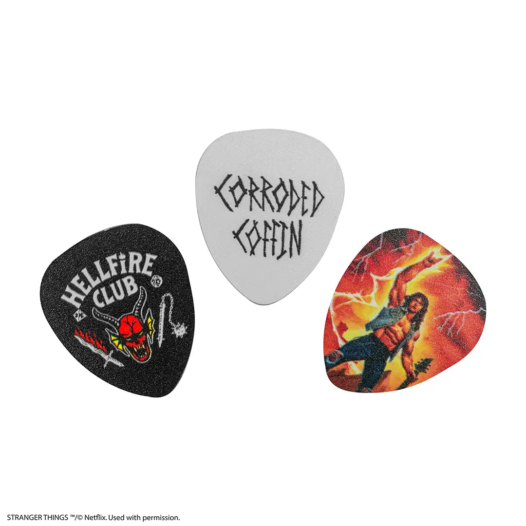 Stranger Things Guitar picks necklace Eddie Munson